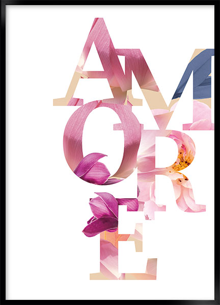 Plakat - Amore