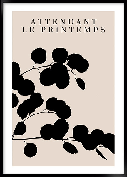 Plakat - Printemps