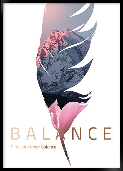 Plakat - Balance