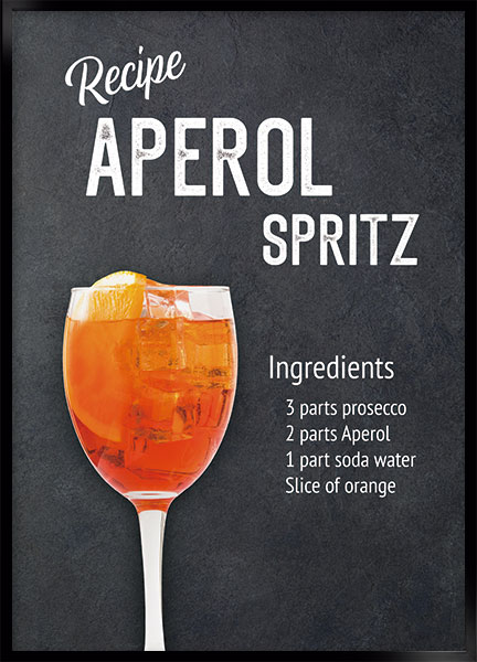 Plakat - Aperol spritz