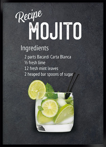Plakat - Mojito