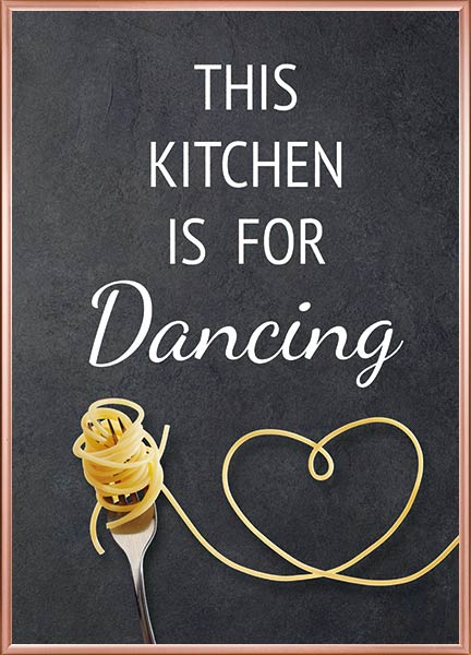 Plakat - Kitchen dancing