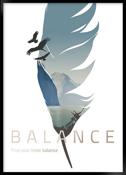 Plakat - Balance