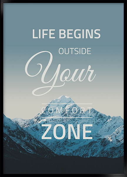 Plakat - Life begins