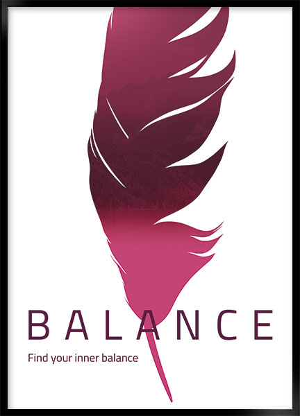 Plakat - Balance