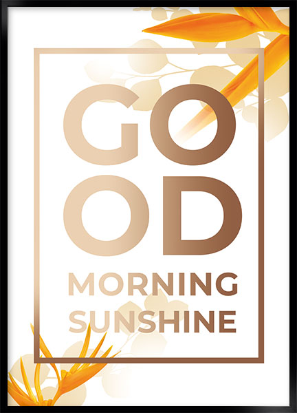 Plakat - Good morning