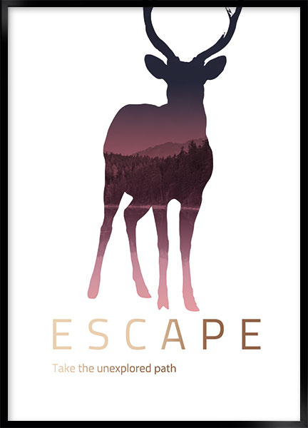Plakat - Escape