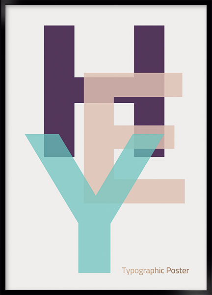 Plakat - Hey
